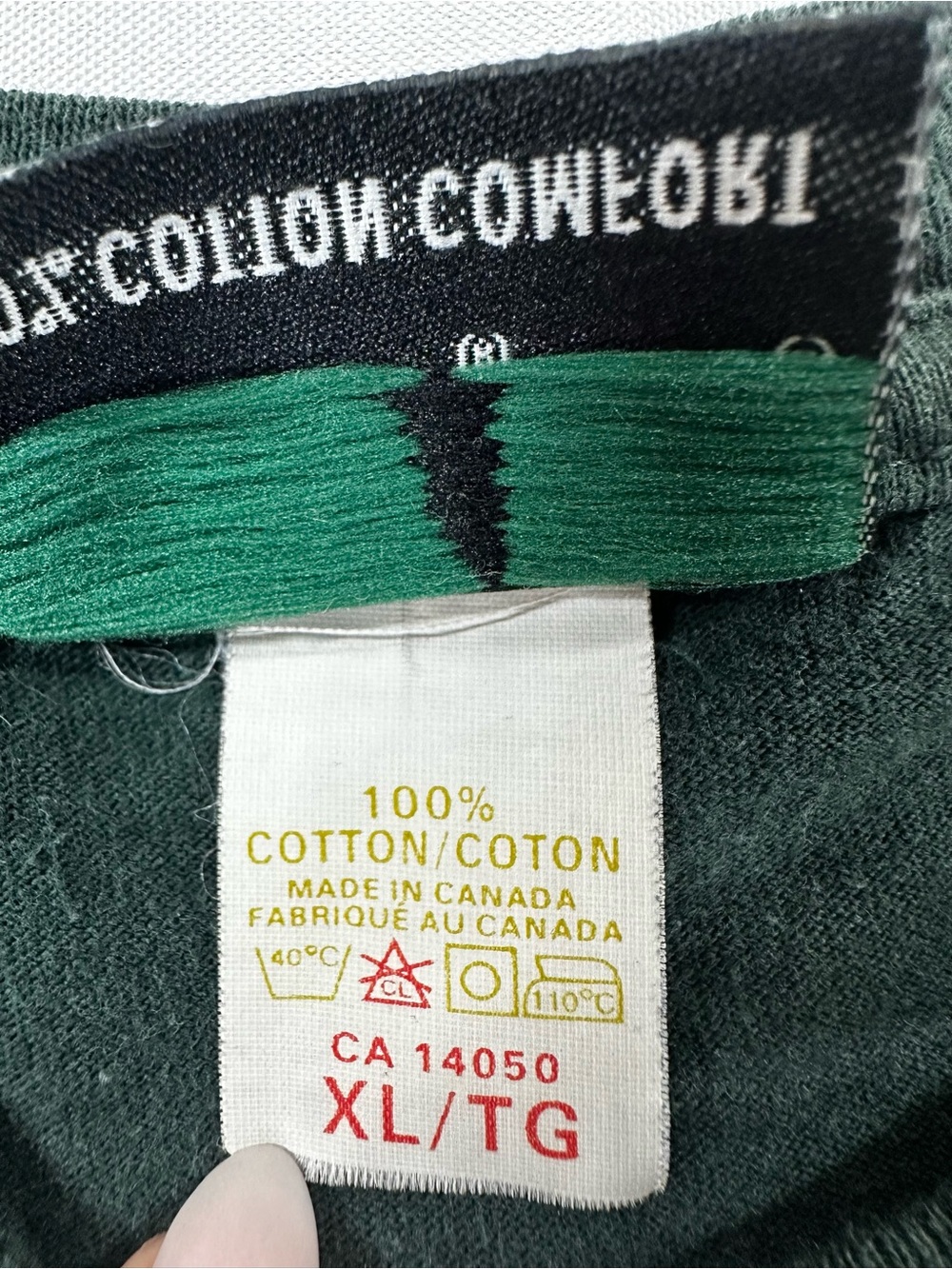 Vintage Leanin’ Tree Wildlife Graphic Tee Made in Canada XL - Picture 6 of 8